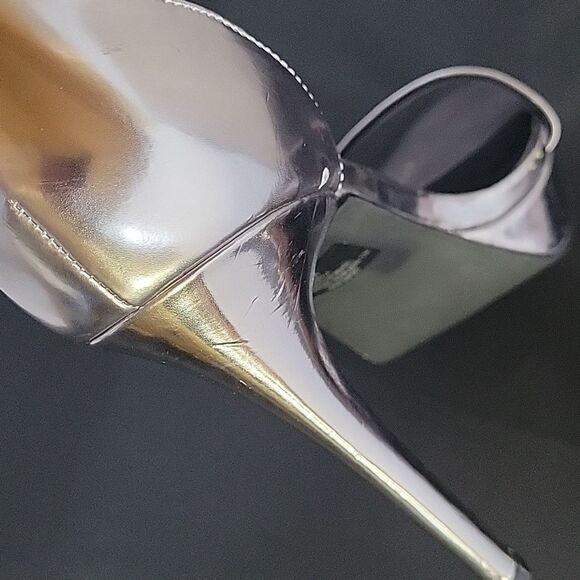 G BY GUESS HIGH HEEL STILETTOS ADJUSTABLE BUCKLE ANKLE STRAP SANDAL - Picture 11 of 14